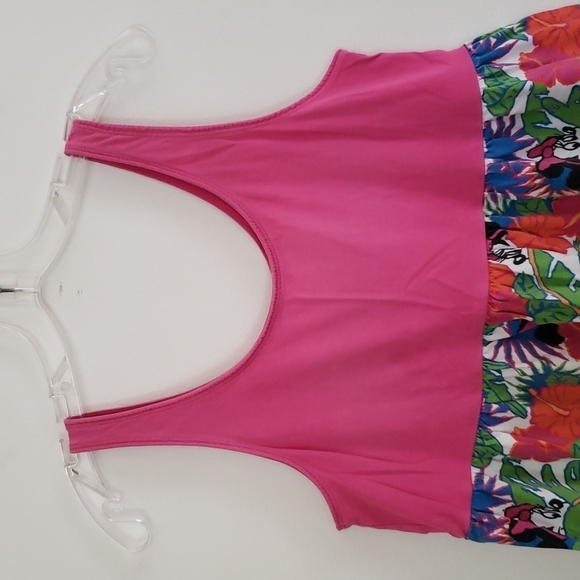 Vintage Mickey Inc Disney Minnie mouse dress, pink, women's size medium - Picture 2 of 6